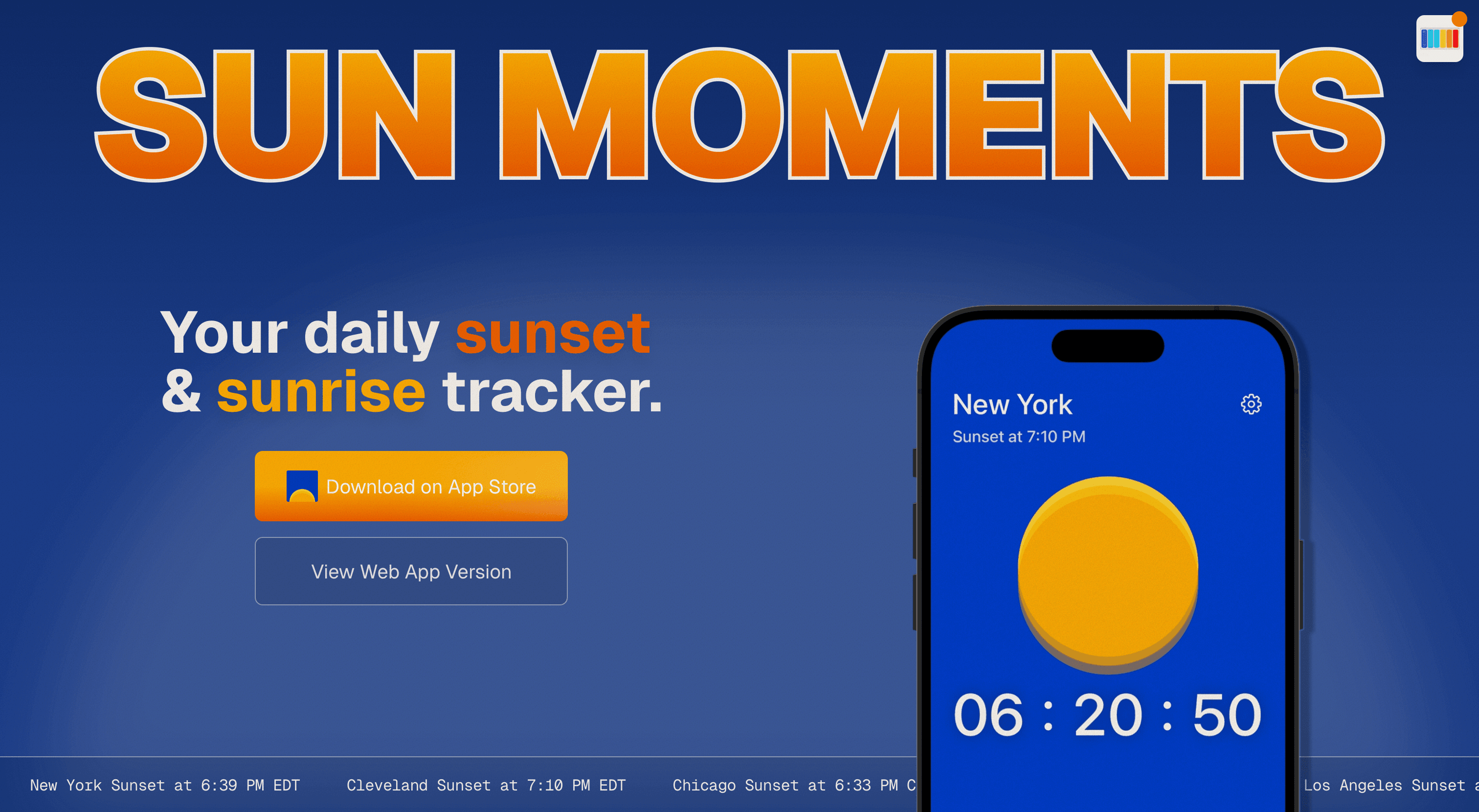 Sun Moments